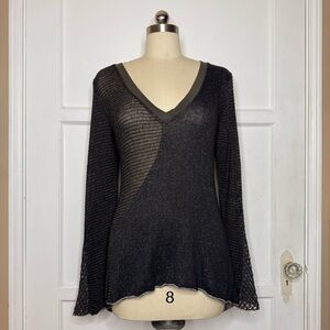 Scrapbook grey knit top